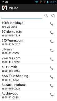 Helpline - Toll Free App screenshot 2