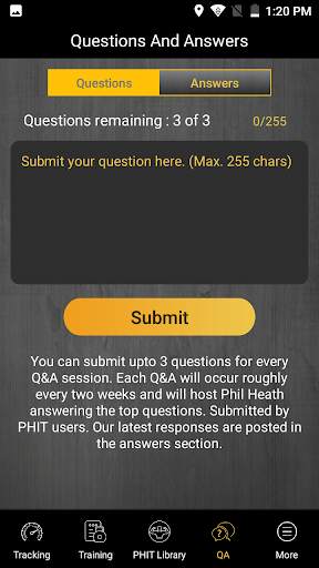 PHIT APP screenshot 5