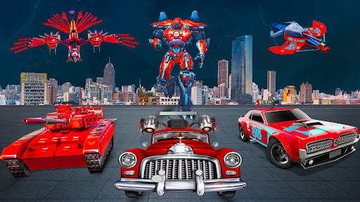 Robot Transform-Robot Car Game screenshot 5