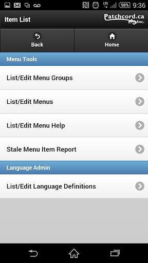 Patchcord.ca Inc. App Launcher screenshot 2