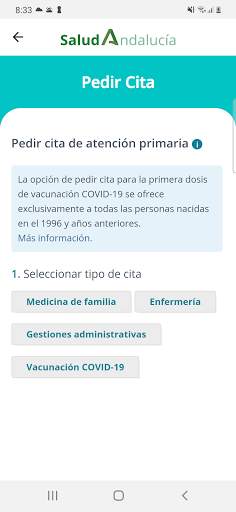 Salud Andalucía screenshot 7