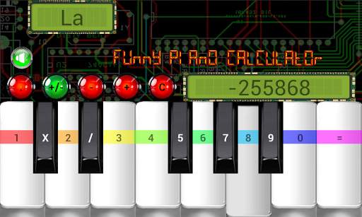 Funny Piano Calculator screenshot 7