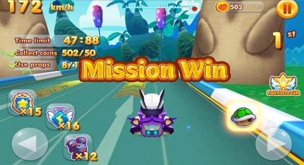 3D Car Tobot Racing: Superman kids screenshot 3