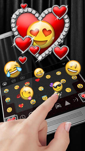 Love & Hearts Keyboard Theme screenshot 3