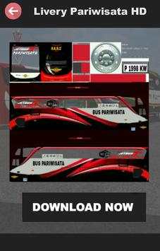 Skin Livery Bussid Pariwisata screenshot 3