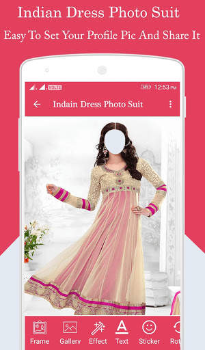 Indian Dress Photo Suit screenshot 3