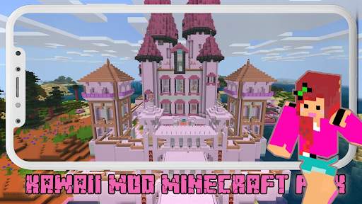 Kawaii Mods Minecraft Pink screenshot 4