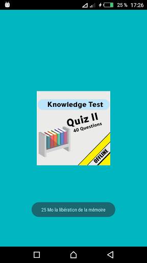 Quiz General Knowledge Offline Part 2 screenshot 1