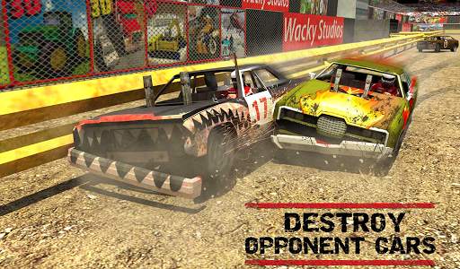 Real Car Demolition Derby Race screenshot 6
