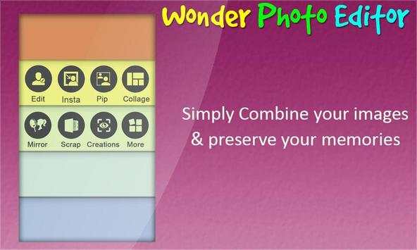 photo frames and editing photo-Wonder Photo Editor screenshot 4