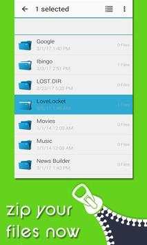 File Manager : Compress Files -Winrar screenshot 1