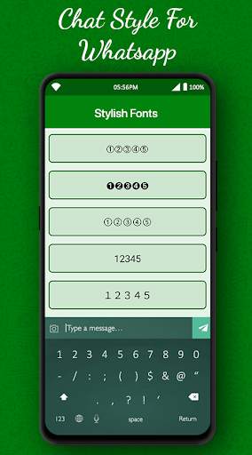 Chat Style For WhatsApp : Cool Font & Stylish Text screenshot 5