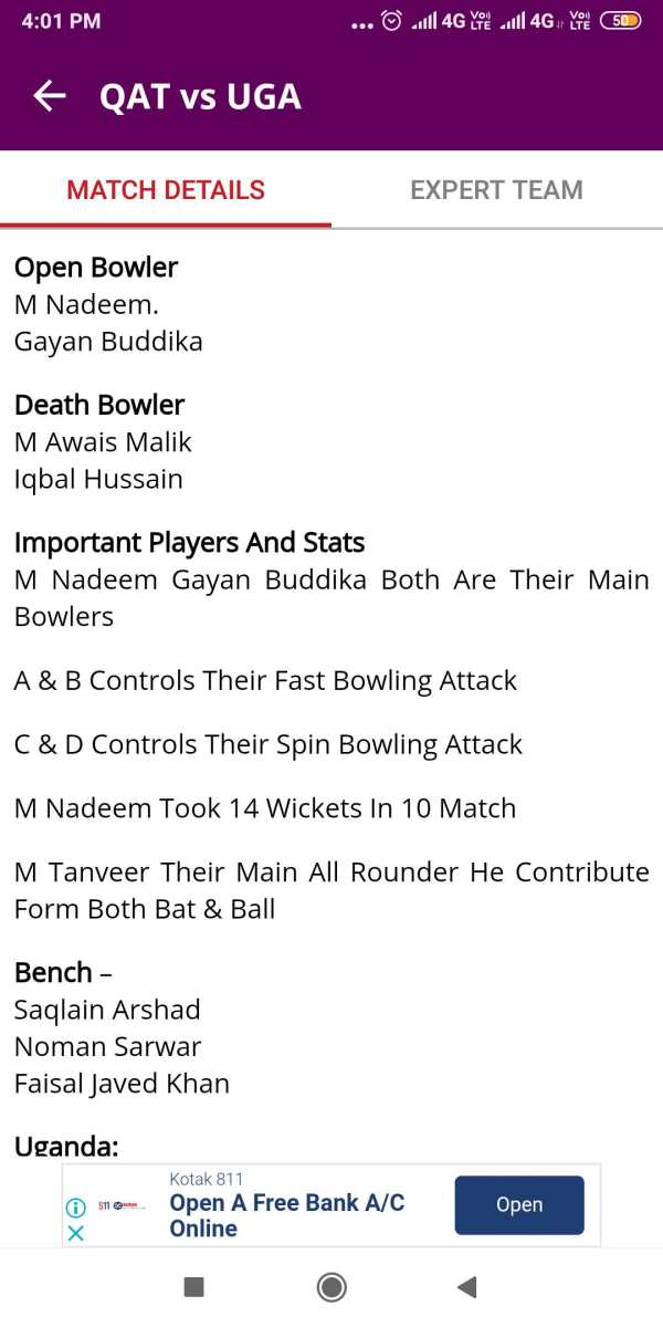 Fantasy Buzz - Cricket Tips & Tricks For Fantasy screenshot 3