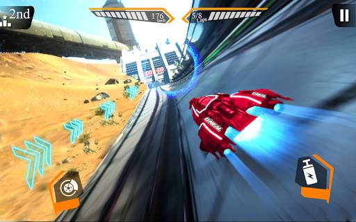 Infinite Space Racing : Space Racer screenshot 1