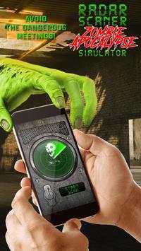 Radar Scaner Zombie Apocalypse Simulator screenshot 1