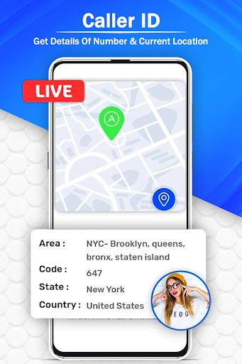 Caller Name, Location Tracker & True Caller ID screenshot 1