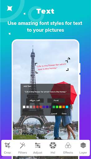 Photo editor: Background blur screenshot 3