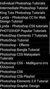 Video Tutorials for Photoshop screenshot 3