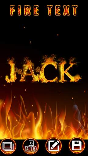 Fire Name Text Art (Stylish Fire Name Maker) screenshot 2