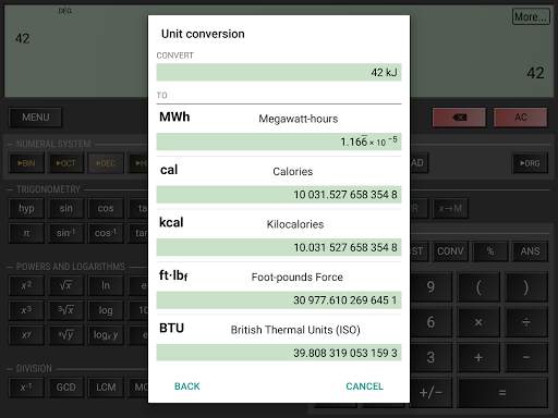 HiPER Calc Pro 16 تصوير الشاشة