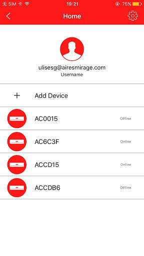 Mirage Xmart Control screenshot 1