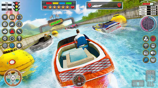 Speed Boat Racing: Boat games screenshot 1