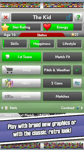New Star Soccer screenshot 2