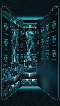 Future Lightning Technology Launcher Theme screenshot 3