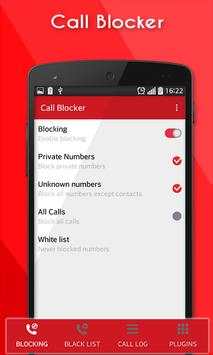 Call Blocker Android screenshot 2