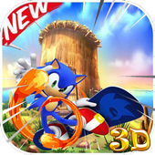 Super Sonic Dash Runners Adventure 3D иконка