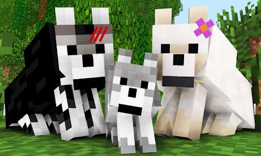 Wolves    Mod for Minecraft PE screenshot 2