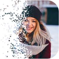 Photo editor pixel effect : dispersion  effect