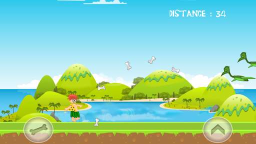 Angry Caveman Run screenshot 8