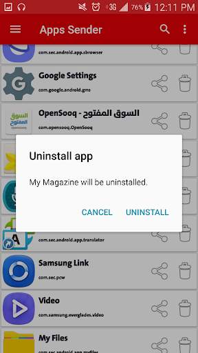 Apps Sender screenshot 5