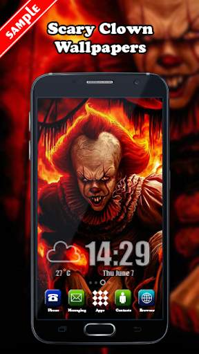 Scary Clown Wallpaper screenshot 8