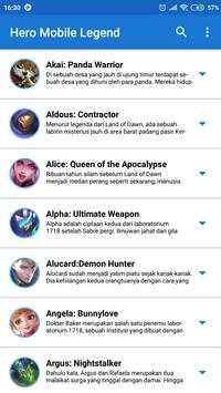 Kisah Hero Mobile Legends screenshot 3
