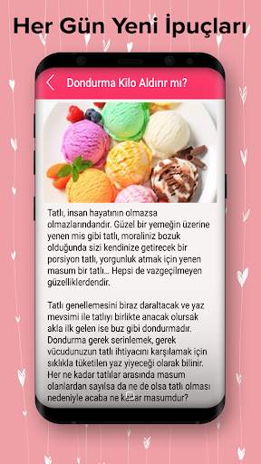 Diyet Listesi ile Zayıflama screenshot 5
