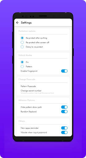 App Lock Fingerprint Password screenshot 7