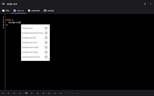 WebCode - html, css, js ide screenshot 22