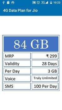 4G Data Plan for Jio screenshot 7