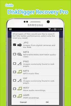 Pro DiskDigger Recovery Tips screenshot 2