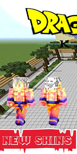 Skin DragonBall Goku for Minecraft screenshot 2