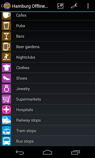 Hamburg Offline City Map screenshot 3