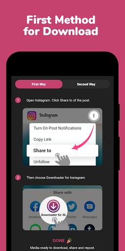 Video Download and Repost for Instagram screenshot 6