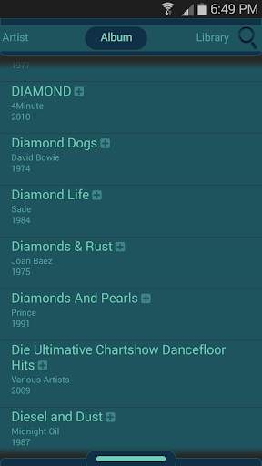 Diapente Music Stream Player 5 تصوير الشاشة