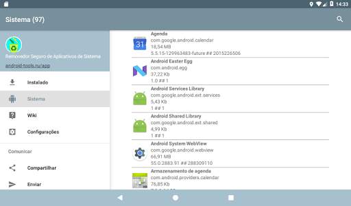Gerenciador de aplicativos do sistema screenshot 12