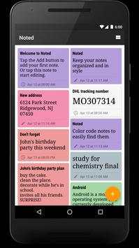 Noted screenshot 1