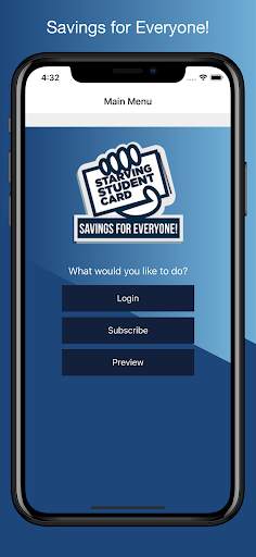 Starving Student Card | Saving screenshot 1
