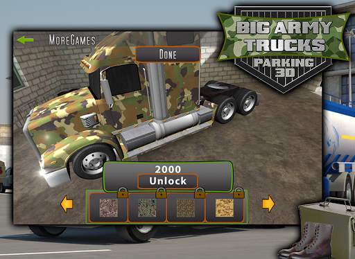 Big Army Trucks Parking 3D screenshot 5