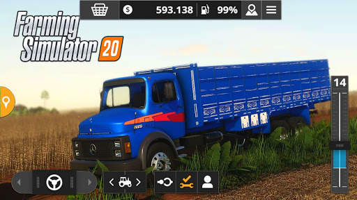 Jogo de Fazenda Farming Simulator 2020 Android screenshot 4